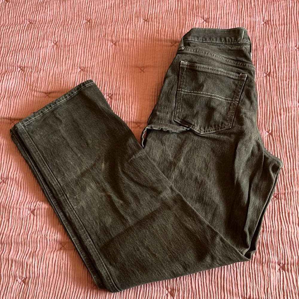 Curve Love Ultra High Rise 90s Straight Carpenter Jean - Brown